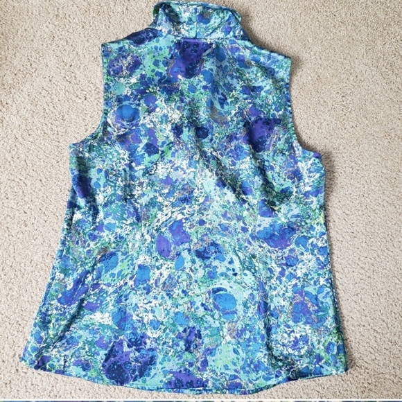 Sleeveless Coldwater Creek Blouse - Picture 5 of 6